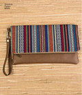 Clutch, Wristlet and Purse in Two Sizes