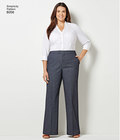 Amazing Fit Miss and Plus Size Flared Trousers or Shorts