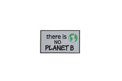There is no planet B iron-on patch