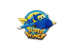 Super Wings iron-on patch
