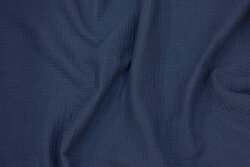 Double-woven cotton gauze in dove-blue