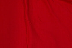 Double-woven cotton gauze in red