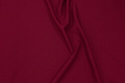 Dress-polyestercrepe with light stretch in bordeaux