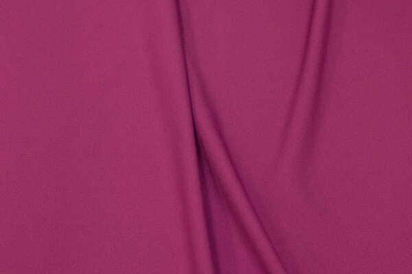 Dress-polyestercrepe with light stretch in fuchsia