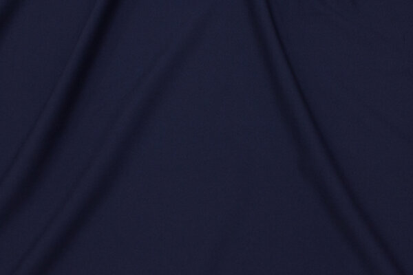 Dress-polyestercrepe with light stretch in navy