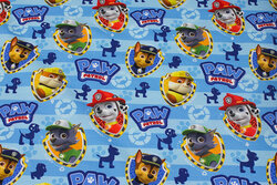 Light blue cotton-jersey with Paw Patrol