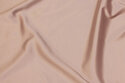 Matte-shine stretch-satin in dusty old rose