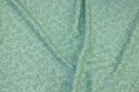 Mint-green patchwork-cotton with small branch-pattern