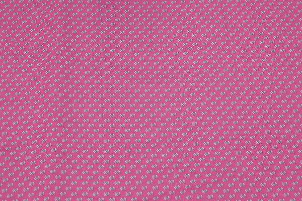 Pink cotton with small pattern