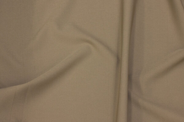 Sand-colored stretch polyester