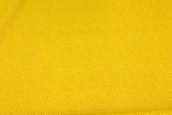 Yellow cotton with orange micro-dot