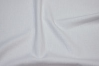 100%  linen, white