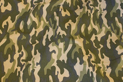 Baby corduroy in camouflage-pattern