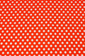 Firm, orange cotton with 9 mm white dot