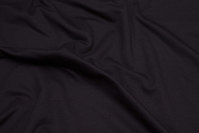 Lightweight, black, softened sweatshirt fabric