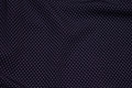 Lightweight navy micro-polyester with white mini-dots
