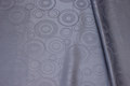 Medium-grey polyester-jacquard for table cloths etc.
