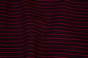 Medium-thickness cotton in black and dark red striped