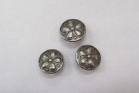 Tin button flower 1.5 cm