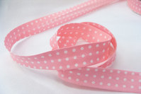 Bias tape dots light pink