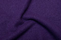 Dark purple wool bouclé in beautiful quality