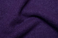 Dark purple wool bouclé in beautiful quality