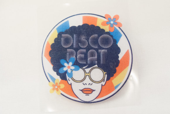 Disco beat patch 7cm