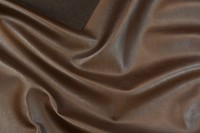 Faux hide in dark brown