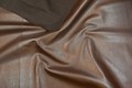 Faux hide in dark brown