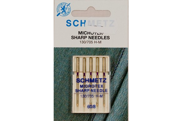 Schmetz Microtex Sharp, 130/705 H-M, 5 pcs