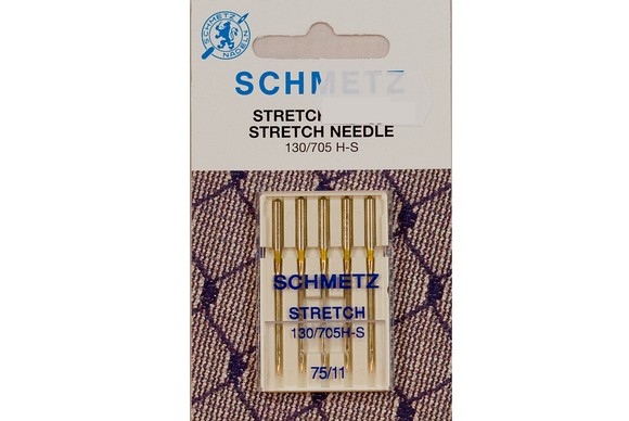 Sewing machine needles for stretch fabric, 5pcs