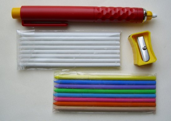 Chalk kit for makring up patterns and fabric
