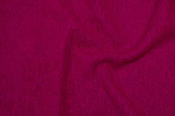 Cherry-red, felt wool 