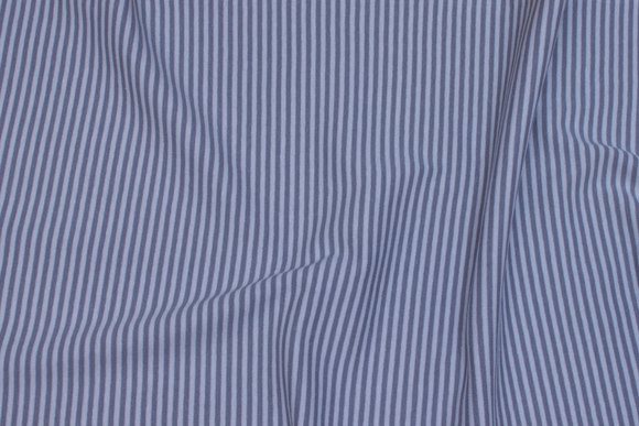 Rib-fabric narrow-striped light grey and white