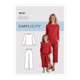 Childrens and Top and Pants. Simplicity 9121. 