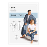 Unisex Sleepwear. Simplicity 9131. 