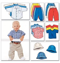 Shirt, T-Shirt, Pants and Hat. Butterick 5510. 