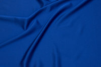 Matt micro-satin in cobolt-blue for dresses