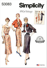 Dress and jacket. Simplicity 3083. 