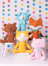 Plush pets by Elaine Heigl designs. Simplicity 3089. 