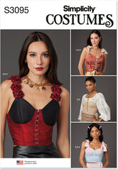 Design your own corset. Simplicity 3095. 