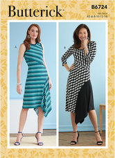 Dresses. Butterick 6724. 