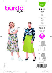 Skirt. Burda 6104. 