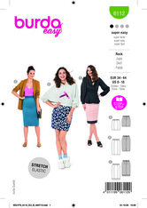 Skirt. Burda 6112. 