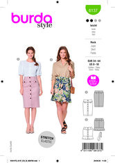 Skirt. Burda 6137. 