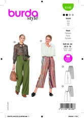 Trousers, Pants. Burda 6148. 