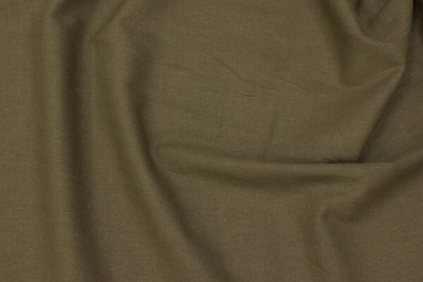 Light linen and viscose and polyester in armygøn