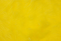 Long-haired fake fur in lemon-yellow