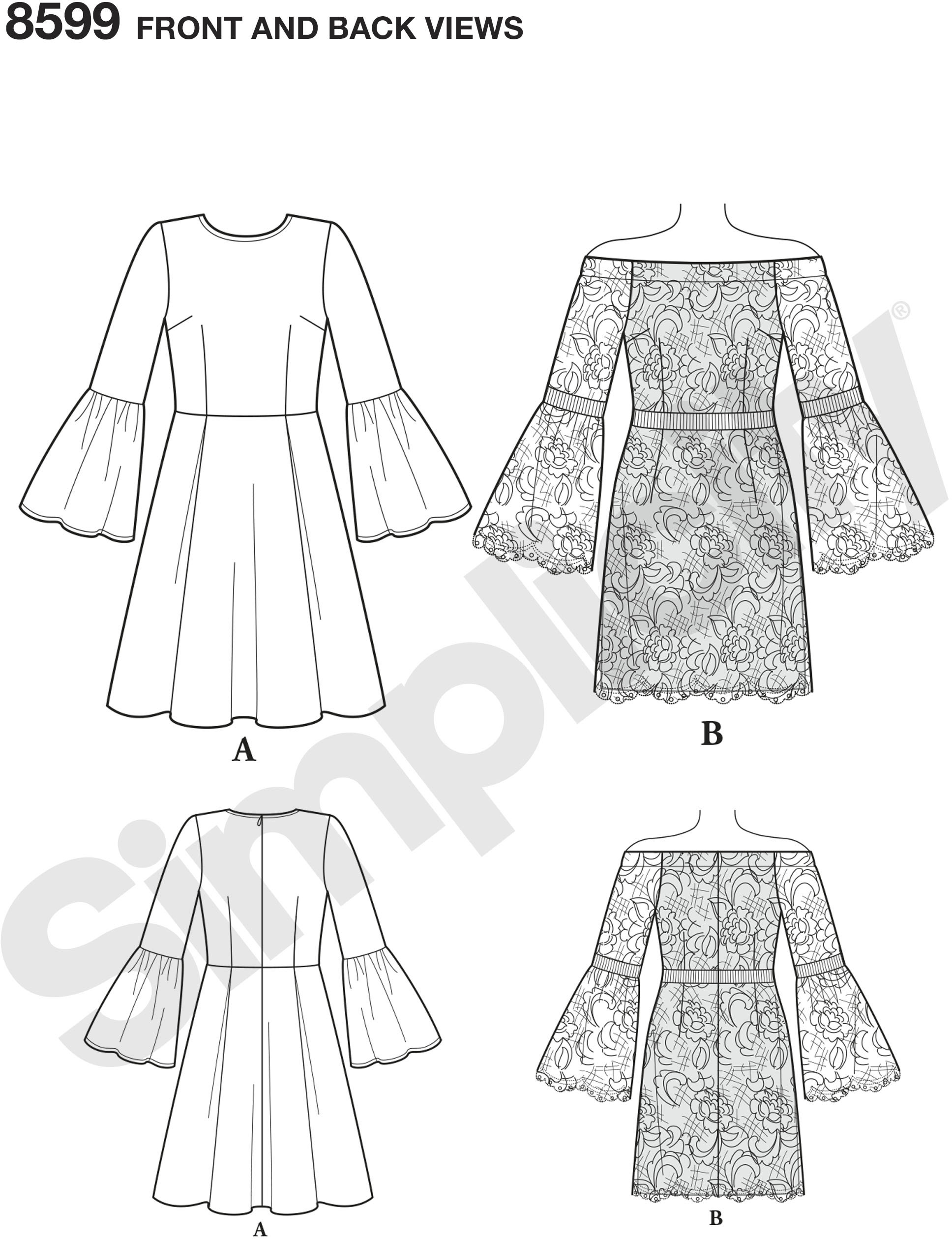 Create the perfect day-to-evening dresses with this sewing pattern for Misses and Petites designed by Cynthia Rowley. Create the perfect day-to-evening dresses with this sewing pattern for Misses and Petites designed by Cynthia Rowley.