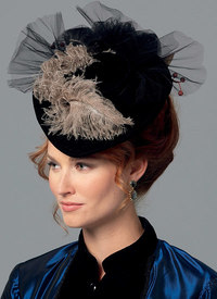 Hats in Four Styles. Butterick 6397. 